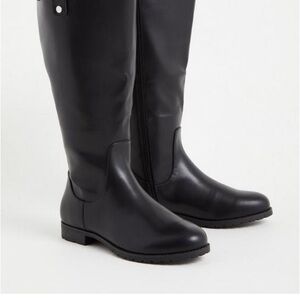Torrid Black Women's Riding Boots WW